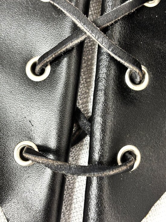 Handcrafted Wench Leather Corset Belt Renaissance Medieval Med/ Lrg  NOS NWOT main image 4